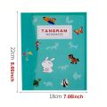 Hot Magnetic 3D Puzzle Geometric Shapes Tangram Jigsaw Board Kids Montessori Games Children Educational Wooden Toys.