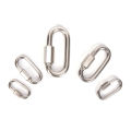 Stainless Steel Screw Lock Climbing Gear Carabiner Quick Links Safety Snap Hook SUPER BABY. 