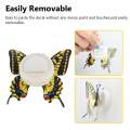Butterfly shaped home decorating wall light | Color changing LED Wall Sticker. 