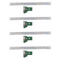 4X for SONY PS4 Controller USB Charging Port Socket Board JDS-055 5TH V5 12 Pin Cable. 