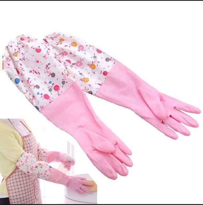 Premium%20Floral%20Patterned%20Rubber%20Hand%20Gloves%20for%20Kitchen%20Dishwashing%20and%20Household%20Cleaning,%20Non-Slip,%20Durable%20-%20Image%2010