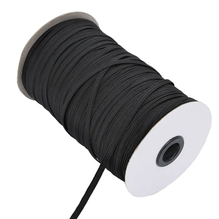 Rubber%20Bands%20for%20Mask%203mm%206mm%208/10/12mm%20White%20Black%20Elastic%20Band%20Spandex%20Belt%20Trim%20Sewing%20Ribbon%20Clothes%20Material%20Diy%20Mask%20-%20Image%207