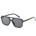 Fashion Rectangle sunglasses women men brand design Tom Ford Candy-colors oversized Flat top sun glassses Double Bridge Eyewear. 