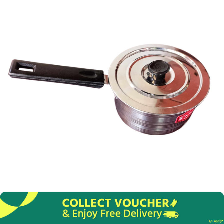 Mini Milk & Tea Pan Stainless Steel Quality For Gas & Electric Chula