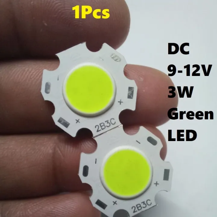 Green%203W%20LED%20Light%20SMD%20Chip%20DC%209-12V%202B3C%20With%20Metal%20Plate%20Heatsink%20Heat%20Sink%20Aluminum%20Base%2020mm%20PCB%20DIY%20Lighting%20-%20Image%202