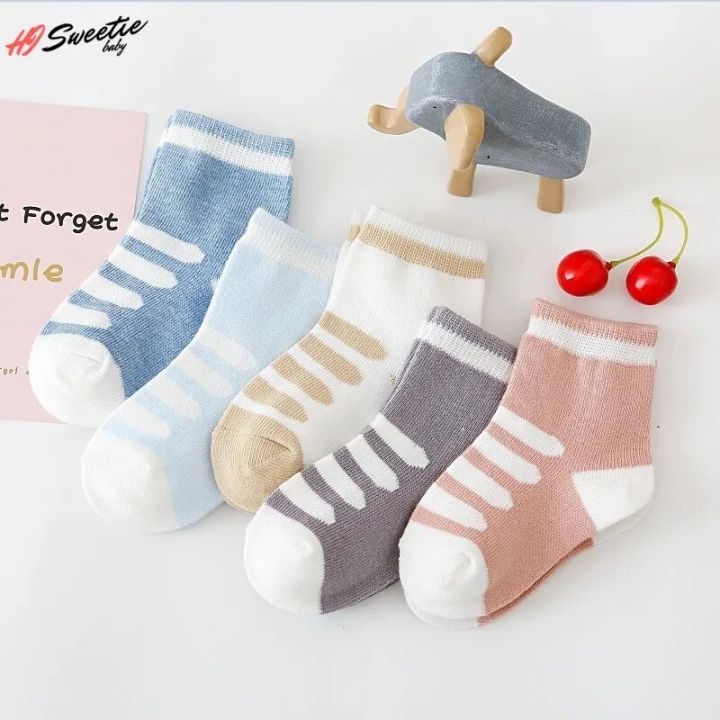 5Pairs%20Baby%20Socks%20Newborn%20Baby%20Boy%20Socks%200-1-3-7Y%20Kids%20Pure%20Cotton%20Animal%20Design%20Fadeless%20Soft%20Children's%20Socks%20for%20Girls%20-%20Image%203