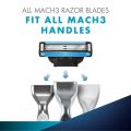 Gillette Mach3 Base cartridge Blade 2PCs. 