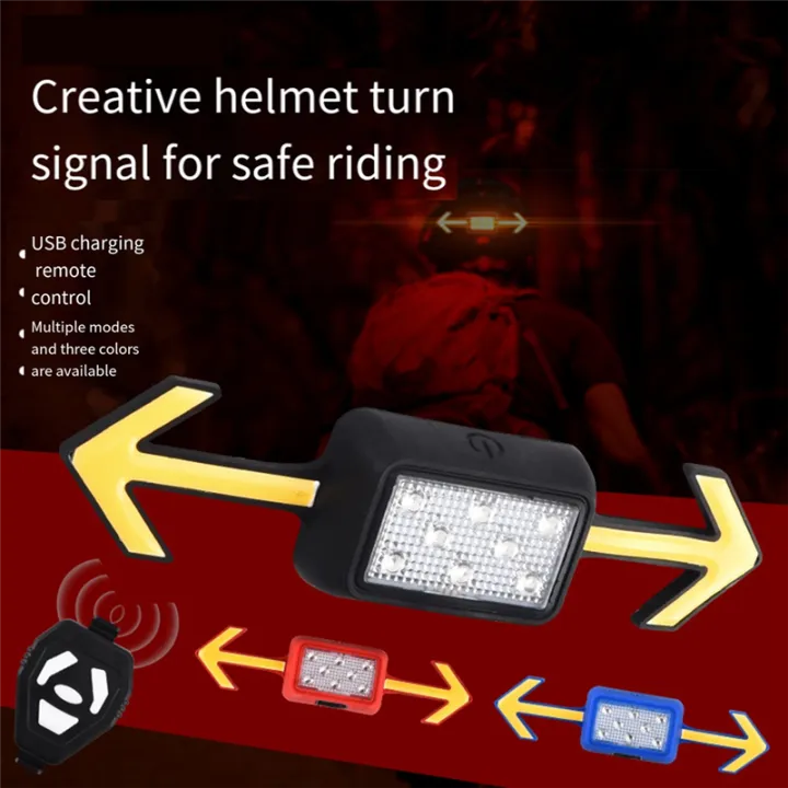 Bicycle%20Helmet%20Light%20Taillight%20Rechargeable%20Turn%20Signals%20Light%20Wireless%20Remote%20Mountain%20Road%20Bikes%20Scooter%20Parts%20Red%20-%20Image%208