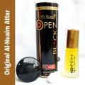 Al Nuaim Open Black Roll On Attar Non Alcoholic Long Lasting Perfume - 6ml. 