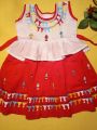 Handmade & Hand painted beautiful baby girls dress for 1-5 years babies.