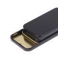 2pcs tinplate small push-pull box solid balm box metal packaging box. 