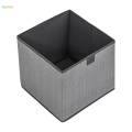 Nonwovens Storage Bins, Nursery Toy Storage Basket, Wardrobe Clothes Organizer Storage Bin, 11.81'' Large Cabinet Bookcase Boxes for Home Bedroom. 