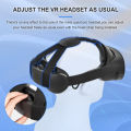 Headband Fixing Bracket Professional Adjustable Y-shaped Headband Compatible For Meta Quest Pro Vr Glasses Elite. 