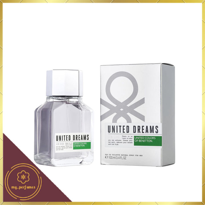 Benetton United Dreams Aim High Deo Spray Für Männer, 150 Ml, Holzig-aromatischer Duft