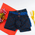 Stalls 5 yuan pattern print men's underwear men's boxer shorts non-cotton breathable pants men's disposable. 