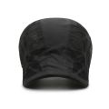 Summer Sports Mens Sun Hats Breathable Mesh Quick-drying Visor Caps Outdoor Gorro Hombre Boina Golf Hat Fashion Solid Flat Cap. 