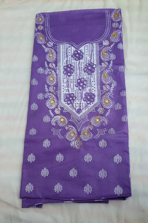 Pure Cotton Handloom Tat Three-Piece Set - Very Comfortable and Stylish - Perfect for Every Season
