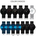 CRRJU Fashion Mens Watches Top Brand Luxury Quartz Watch Men Casual Slim Mesh Steel Waterproof Sport Watch Relogio Masculino. 