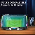 ICE COOREL Gaming Laptop Cooler 8 Fans 2 USB Ports With RGB Light HD Display Laptop Cooling Pad Adjustable Notebook Cooler Stand. 