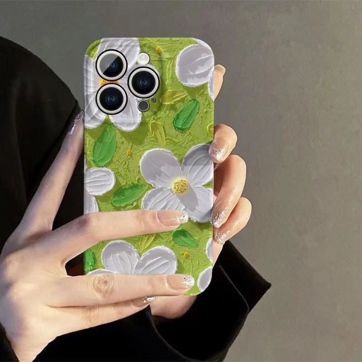 Spring%20phone%20case%20oil%20painting%20wind%20flower%20flower%2014promax%20fresh%20beauty%2012%20apple%20iphone%2015%20film%20shell%2011%20-%20Image%203