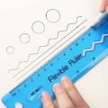 Flexible Rular - 12'' (Multicolor).