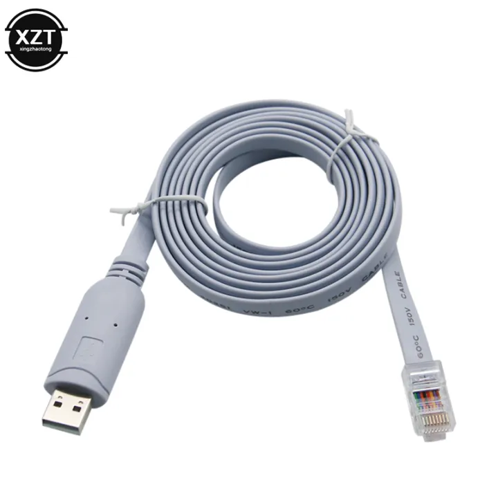 1.8m%20Usb%20Rs232%20To%20Rj45%20Console%20Cable%20For%20Cisco%20H3c%20Arba%20Fortinet%20Router%20Ftdi%20Usb%20Console%20Cable%20Extension%20Line%20-%20Image%202