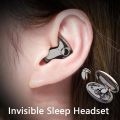 SK MD538 Invisible Sleep Wireless Earphone TWS Bluetooth Hidden Earbuds IPX6 Waterproof Noise Cancelling Sports Headphones. 