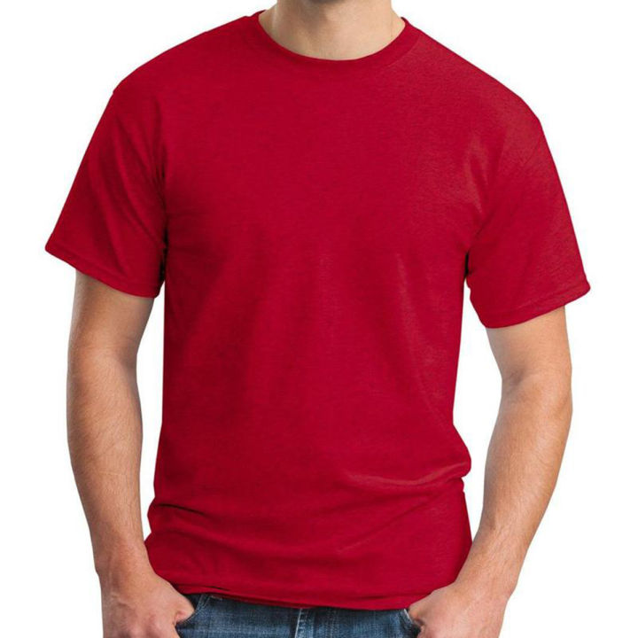 Round Neck Red T-Shirt