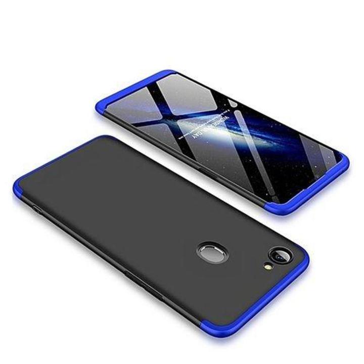 Oppo F7 360 Degree Back Cover Blue and Black