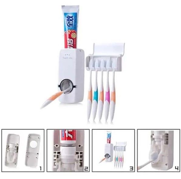 Automatic%20Toothpaste%20Dispenser%20Wall%20Mount%20Storage%20Rack%20Dust-proof%20Holder%20Wall%20Toothbrush%20Storage%20Box%20Bathroom%20Accessories%20Set%20-%20Image%202