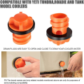 Cooler Drain Plugs Replacement Compatible with Most Rotomolded Coolers,Small Drain Plugs with Leak-Proof Design 2Pcs. 