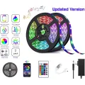 RGB Remote Control LED Strip Light- 16 Colors Changing, Waterproof-16 feet. 