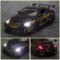 1:24 Nissan Skyline Ares GTR R35 Diecasts Toy Vehicles Metal Toy Car Model High Simulation Pull Back Collection Kids Toys. 