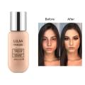 LULAA Liquid Foundation Waterproof Breathable Full Coverage Makeup Concealer Korea Base Makeup Foundation Women Cosmetic. 