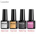 No Wipe Top Base Coat Nail PolyGel Polish Design Enhancer Varnish Semi Permanent Soak Off UV LED Nail Art Tool. 