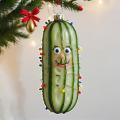 2d Pendant Unique Lightweight Green Ornament Acrylic Flat Decoration for Christmas Window Car Holiday Decor Home Decoration. 
