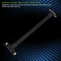 PCIE X1 Riser Cable Dual 90 Degree Right Angle PCIe 3.0 X1 to X1 Extension Cable 8Gbps PCI Express 1X Riser Card. 