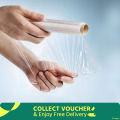 Fresher Plastic Vinyl Film 60M Roll - Premium Food Wrapping Paper For Food Preservation. 