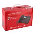 DLNA ZT9000 Dual Sim Land Phone With Color Display FM Radio. 