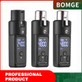BOMGE WTU04 wireless microphone system, low noise and delay, wireless guitar system effective range is about 30 meters.. 