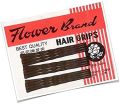 Hair Clips or Grips (Flower )- 2 Dozens or 24 PC's or 12 Pairs. 