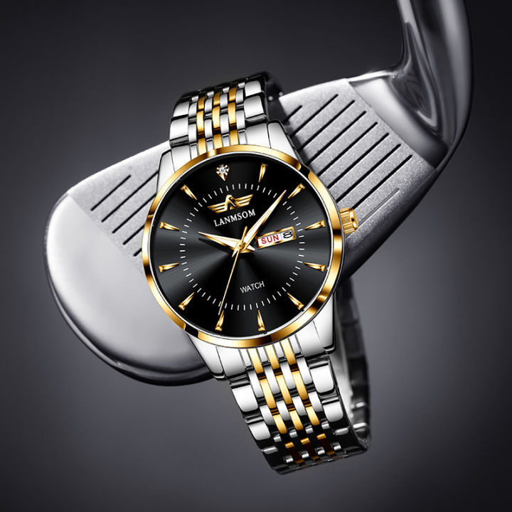 Classic%20&%20Sleek%20LANMSOM%20Men's%20Quartz%20Watch:%20Water-Resistant%20to%2030m,%20with%20Calendar%20Date,%20Elegant%20Steel%20Strap%20for%20Everyday%20Style%20-%20Image%207