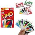 Paper uno card game-different colors. 