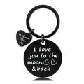 Metal My Love Keychain Fashion Husband Keychain Wife Keychain for Man Woman Home Indoor.