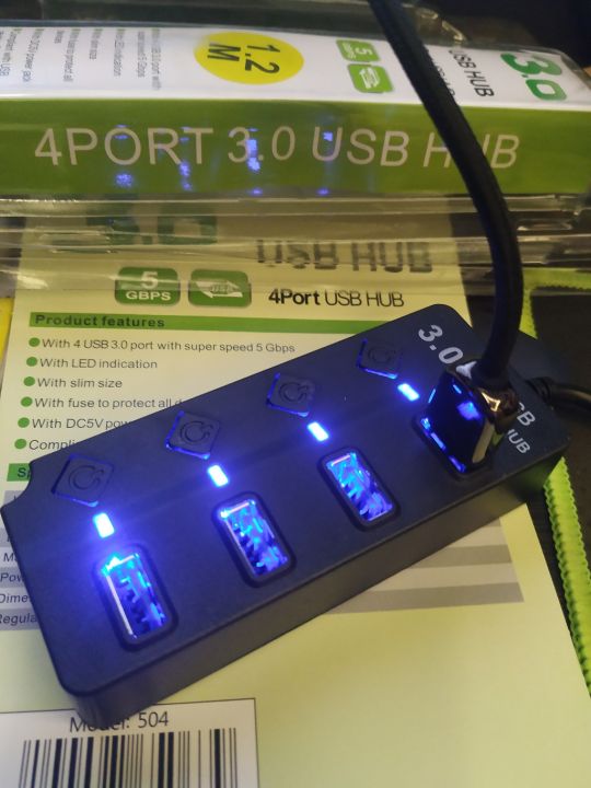 USB%203.0%20Hub,4%20Port%20with%20button%20and%20light%20-%20Image%202