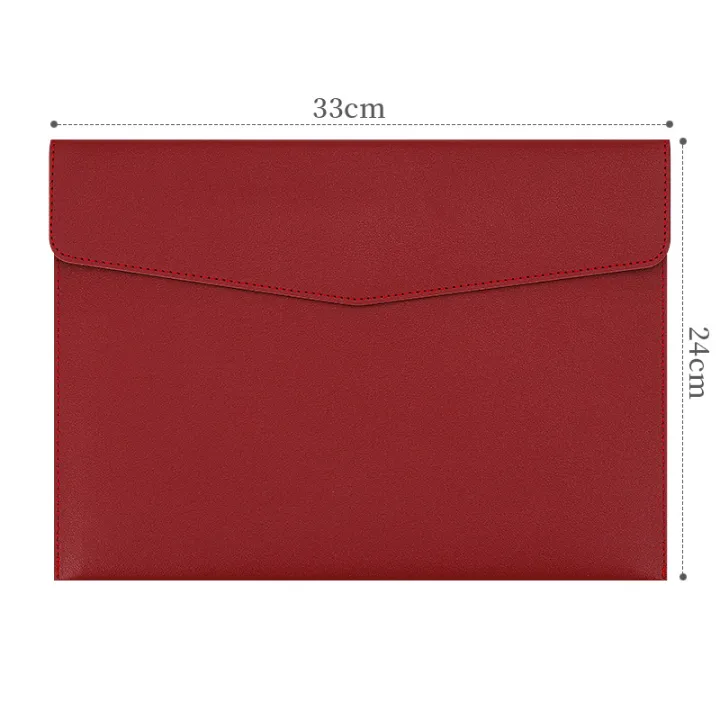 Quality%20PU%20Leather%20Document%20Bag%20Multipurpose%20Use%20A4%20Size-Compatible%20Femme%20Design%20PU%20Leather%20Pouch%20Portable%20Pouch%20Document%20-%20Image%207