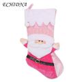 ECHIDNA Holiday Gift Bag with Hanging Rope Cloth Xmas Favor Bag Snack Candy Fruit Storage Bag.