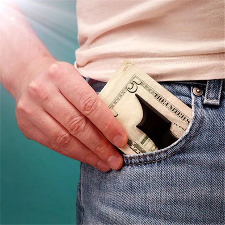 Batman Matte Money Clip Magnetic Folding Card Metal Holder Wallet