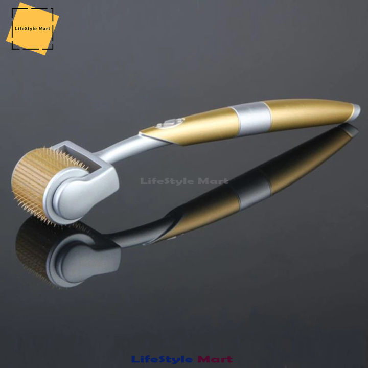 ZGTS%20Premium%20Titanium%20Microneedle%20Roller%20for%20Skin%20Rejuvenation,%20192%20Real%20Titanium%20Needles,%20Multi-Size%20Dermaroller%20for%20Face%20&%20Body%20-%20Single%20Pack%20-%20Image%203