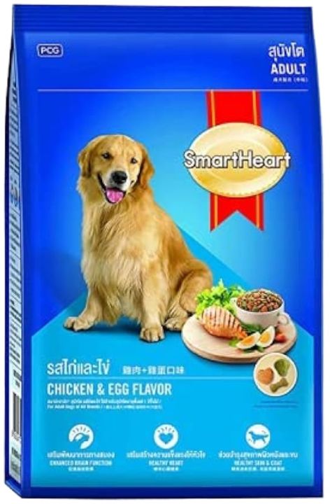 Smart Heart Adult Dog Food Chicken & Egg Flavour 3kg